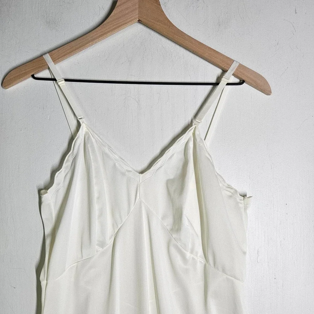 Vintage Gaymode‎ Unclingable Full Slip 36 Reg White Penneys - Picture 4 of 11